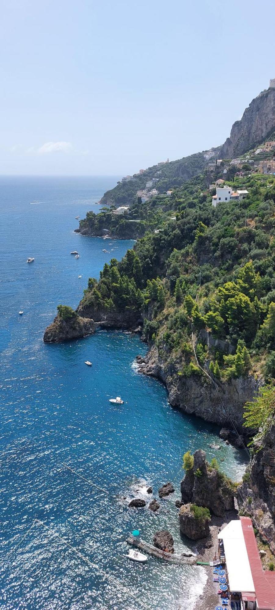 Villa Seaside Praiano Exteriér fotografie